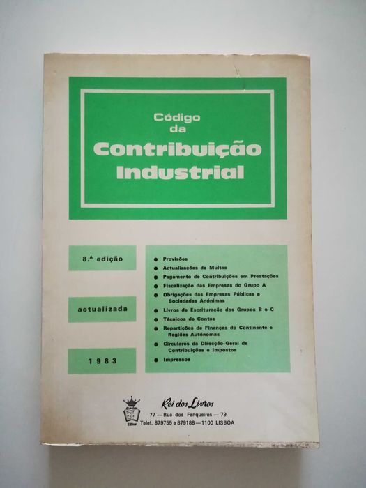 Código da Contribuição Industrial