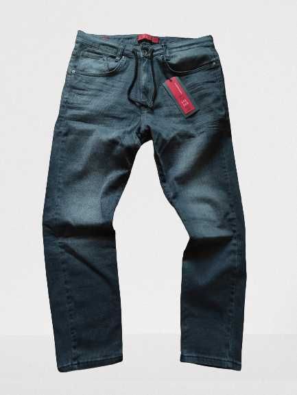 Spodnie 7/8 Jeans Slim Breezy Chinosy Szare 32