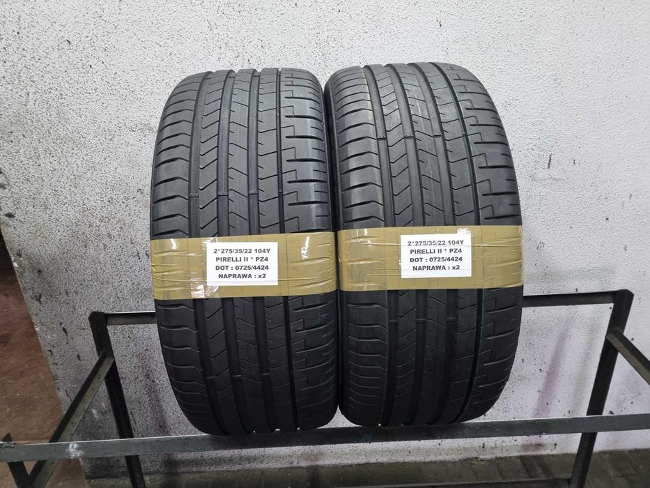 275/35/22 104Y Pirelli P Zero II* PZ4 PARA MONTAŻ WYSYŁKA K-lin