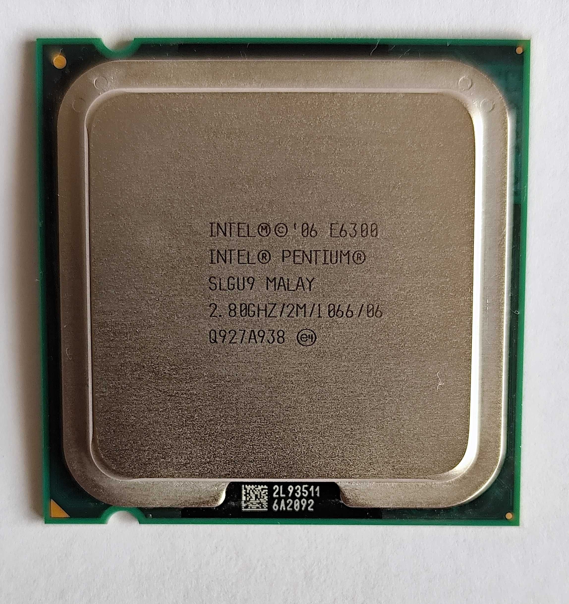 Intel Pentium Dual Core E6300 2.8 GHz LGA775