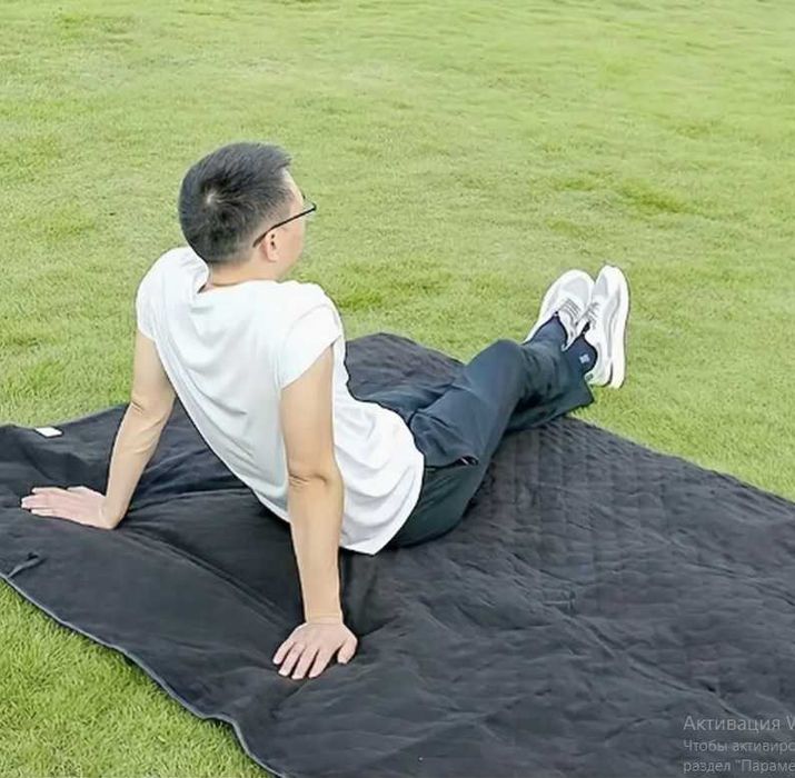 Флісовий кемпінговий плед, великий водонепроникний килимок