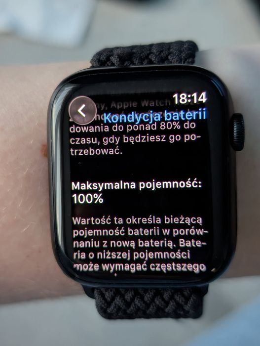 Apple watch 9 45mm na gwarancji