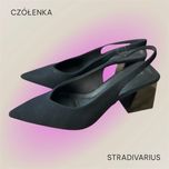 Czółenka czarne Stradivarius
