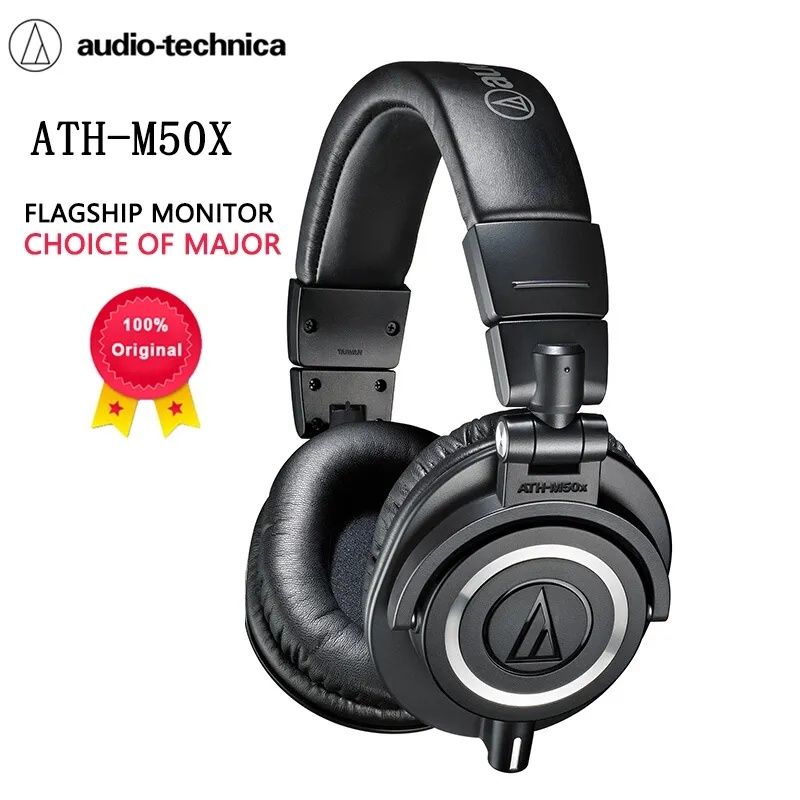 Новые мониторные полноразмерные наушники Audio - technica ATH-M50x.