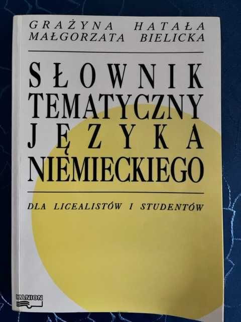 Słownik tematyczny języka niemieckiego