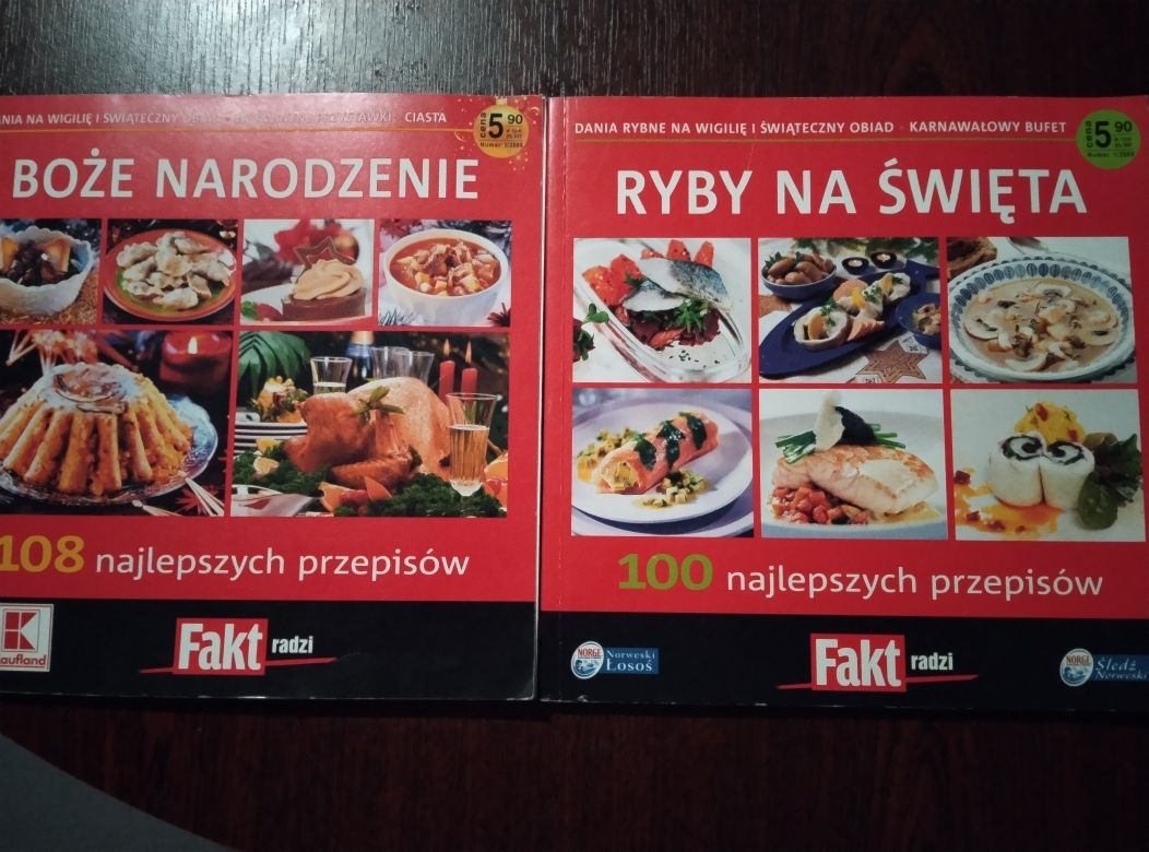 Ryby na święta, Boże narodzenie  książka kucharska