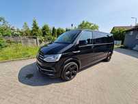 Volkswagen Caravelle VW T5 CARAVELLE Konwersja VW T6 Full Led ALU 19" Long Alkantara