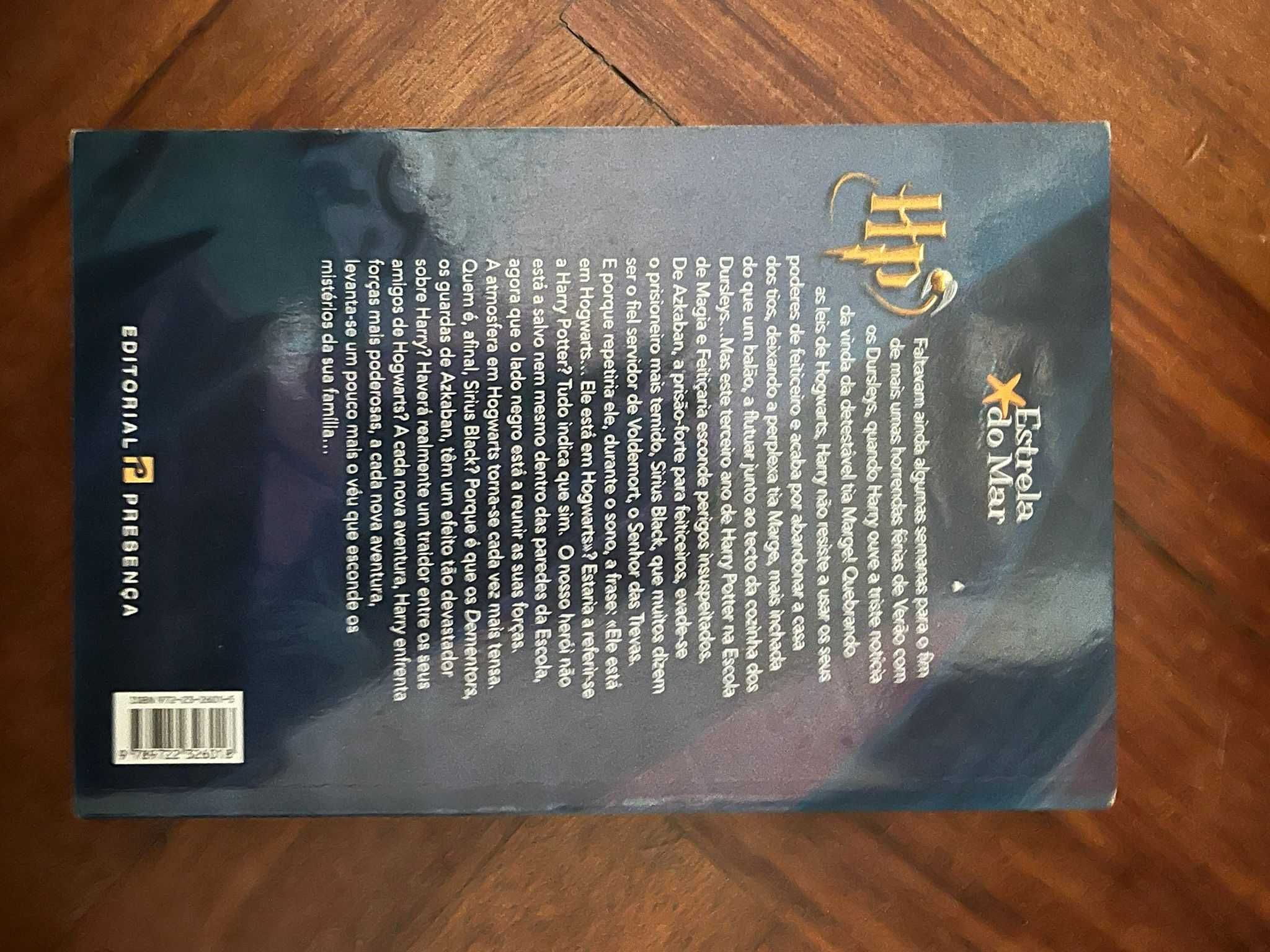 "Harry Potter e o prisioneiro de Azkaban" de J. K. Rowling