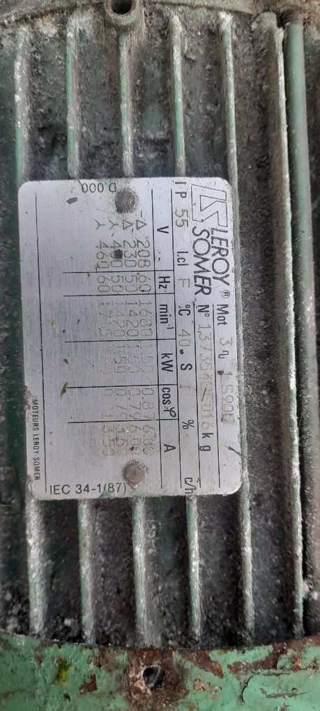 Pompa rurowa wałowa do szamba (gestego) 400v