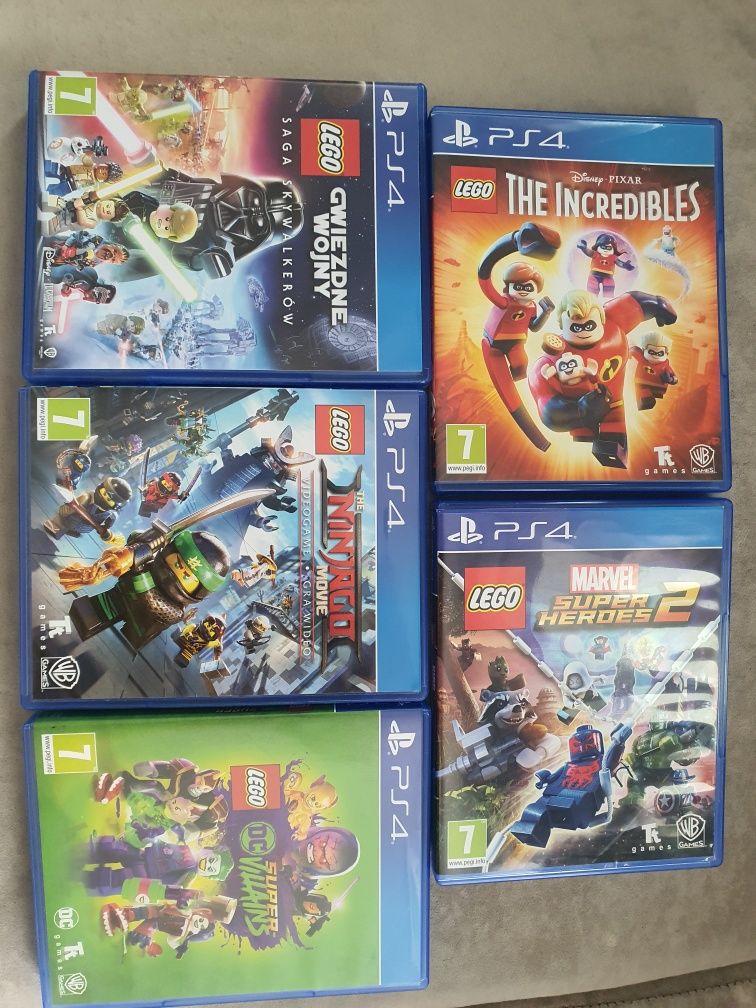 Super gry LEGO dla dzieci Ps4 slim Pro Ps5 (różne ceny)