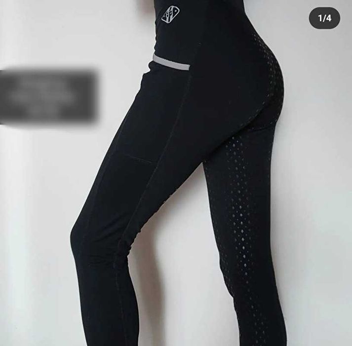 Breginsy bryczesy felix buhler 34xs  pełny silikon