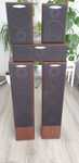 Kino domowe 5:1 amplituner sony kolumny quadral  ,subwoofer magnat