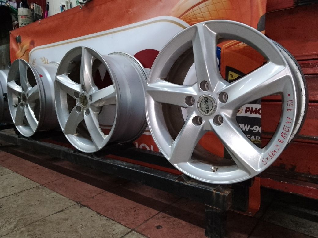 Felgi aluminiowe 5x114.3 R17 ET47 7.5J KIA TOYOTA HYUNDAI NISSAN