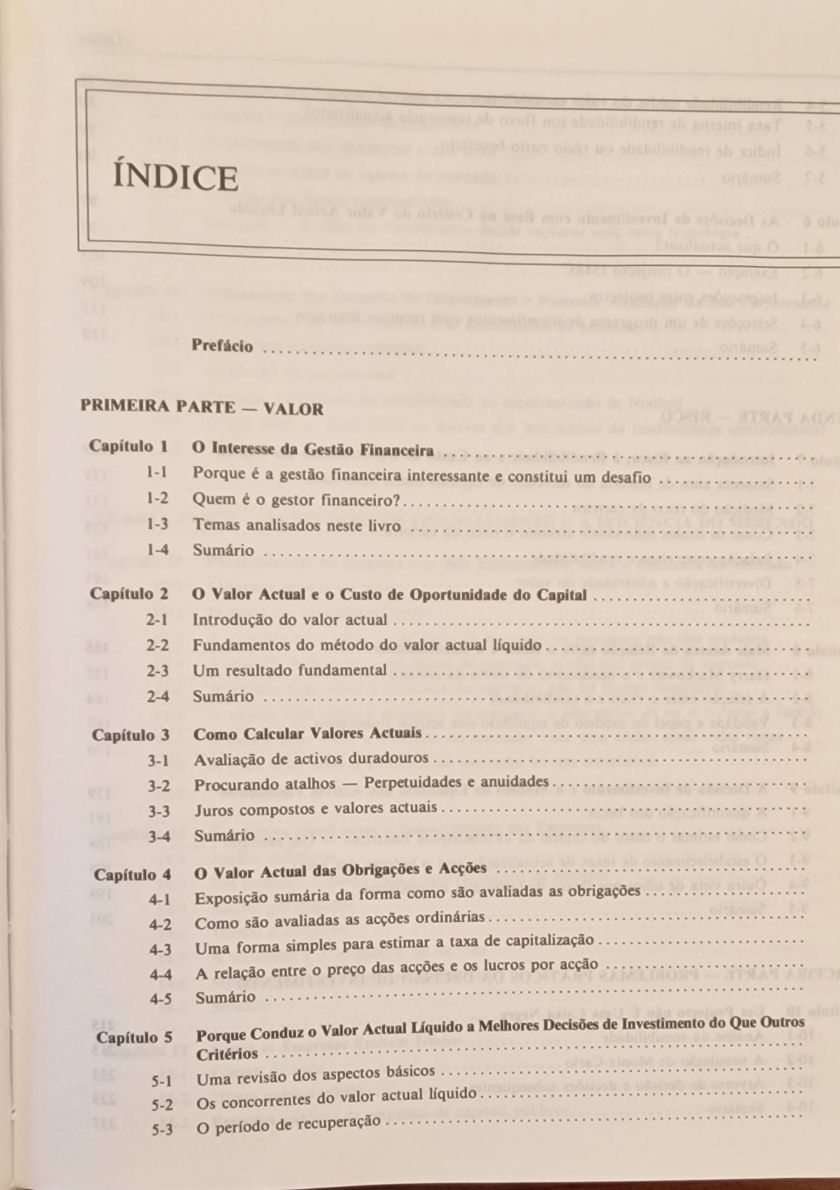 Princípios de finanças empresariais