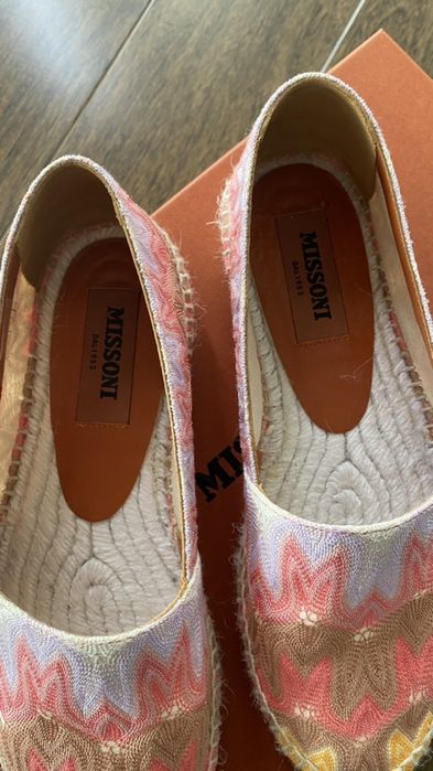 Espadrilles Missoni - Tam 36 - Usadas uma vez - Com fatura