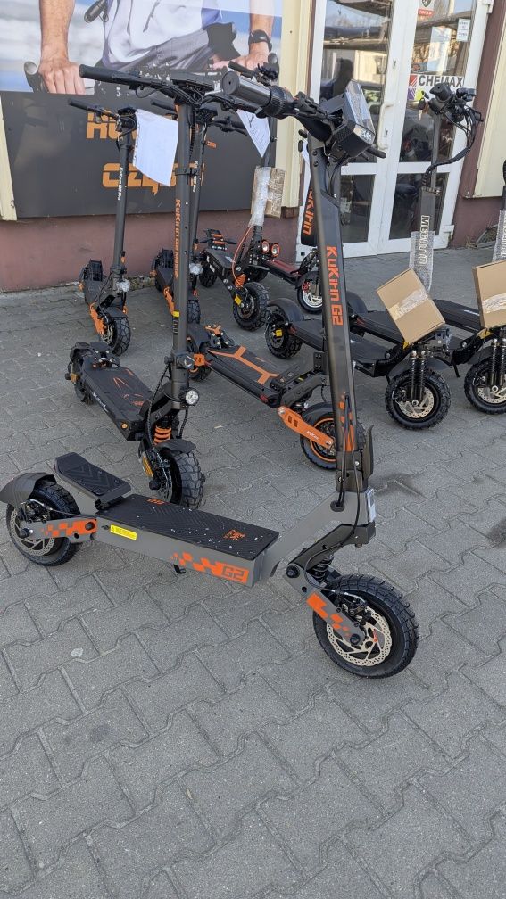 KuKirin G2 15AH 1200W 45KM/H 50KM hulajnoga elektryczna Łańcut