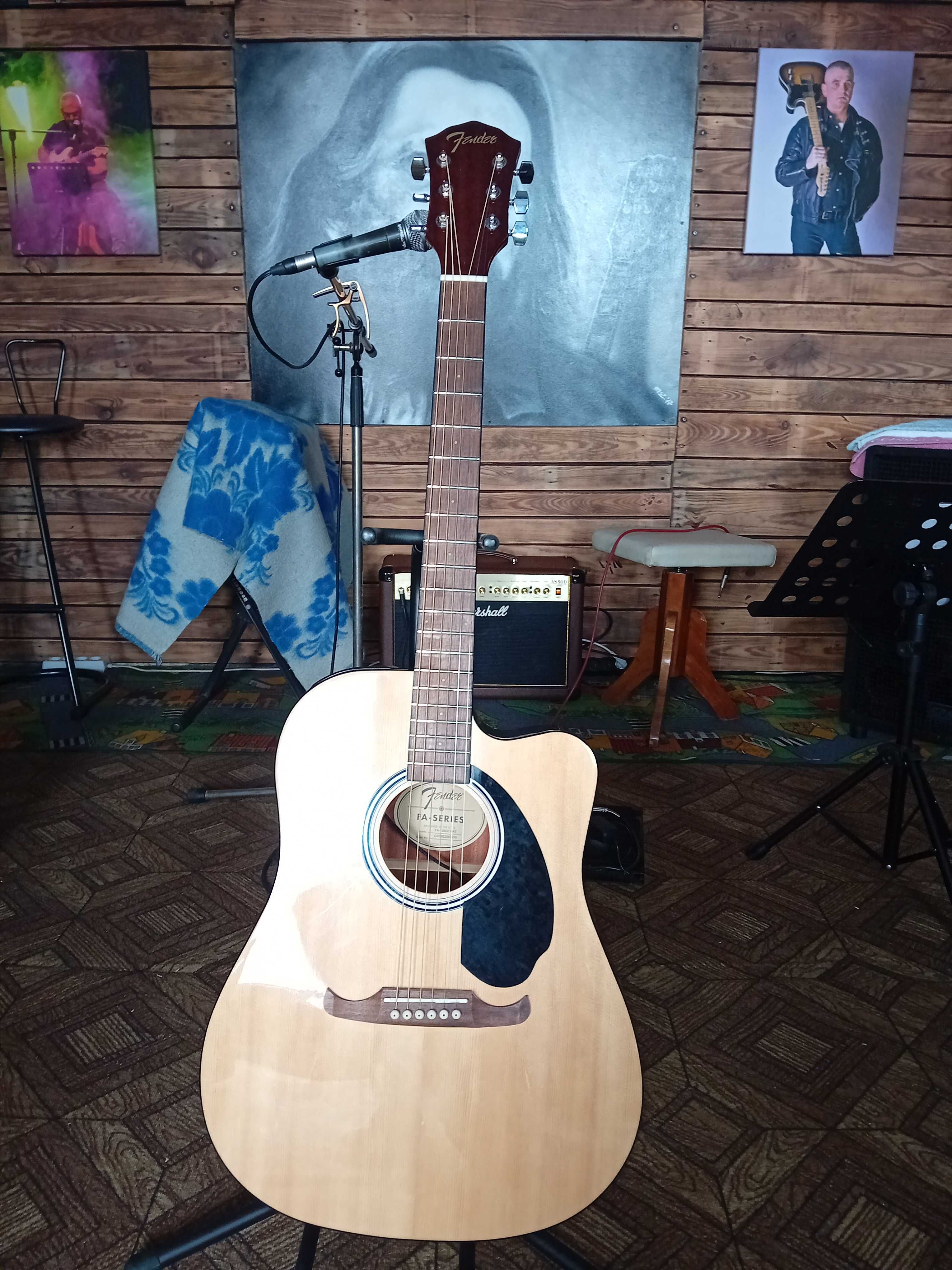 Gitara elektroakustyczna Fender sprzedam lub zamienię na 12 strunową