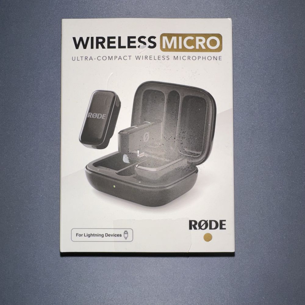Rode Wireless Micro – mikrofony bezprzewodowe (Lightning)