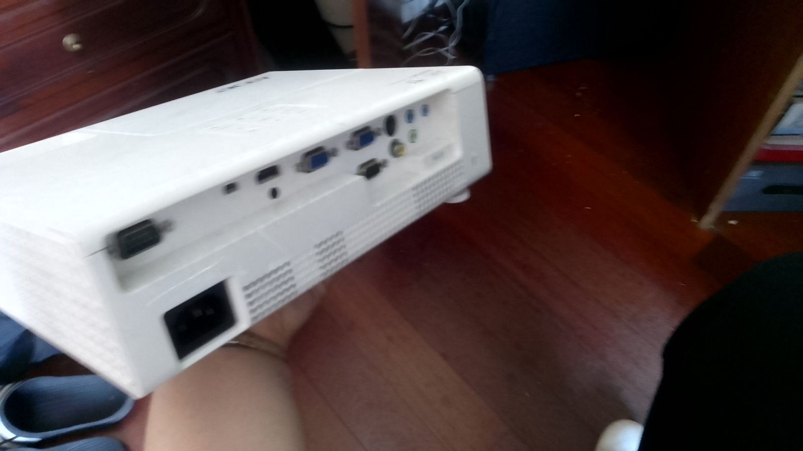 Projetor acer funcionando