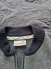 Śliczny sweterek z długim rękawem dla chłopca Coccodrillo rozmiar 104