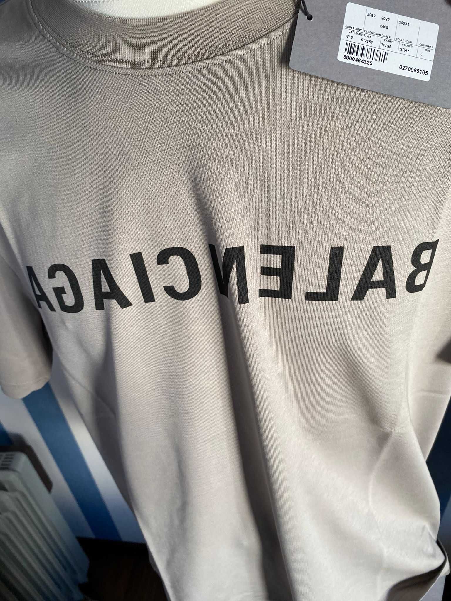 T-Shirt Balenciaga Gray