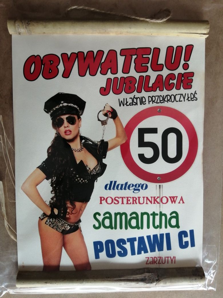 Dyplom na urodziny 18, 20, 30, 40, 50, 60, 70, 80