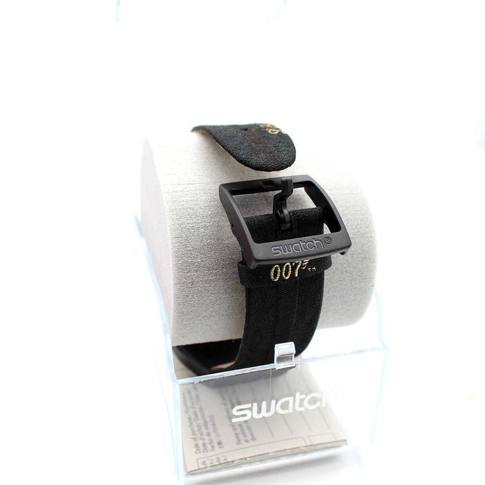 Relógio Swatch Original – 007 "Licence to Kill" SUDB103 Nunca Usado