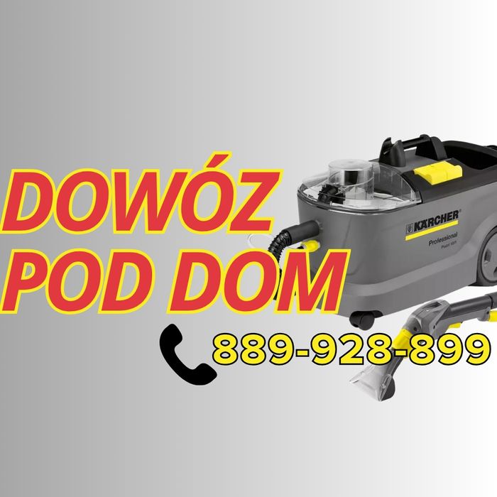 Wynajem odkurzacza Karcher Puzzi 10/1 – Dowóz w cenie, Szczecin