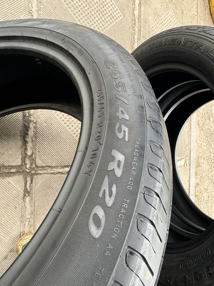 265/45R20-2шт Pirelli оригінал із Німеччини 6мм в наявності!