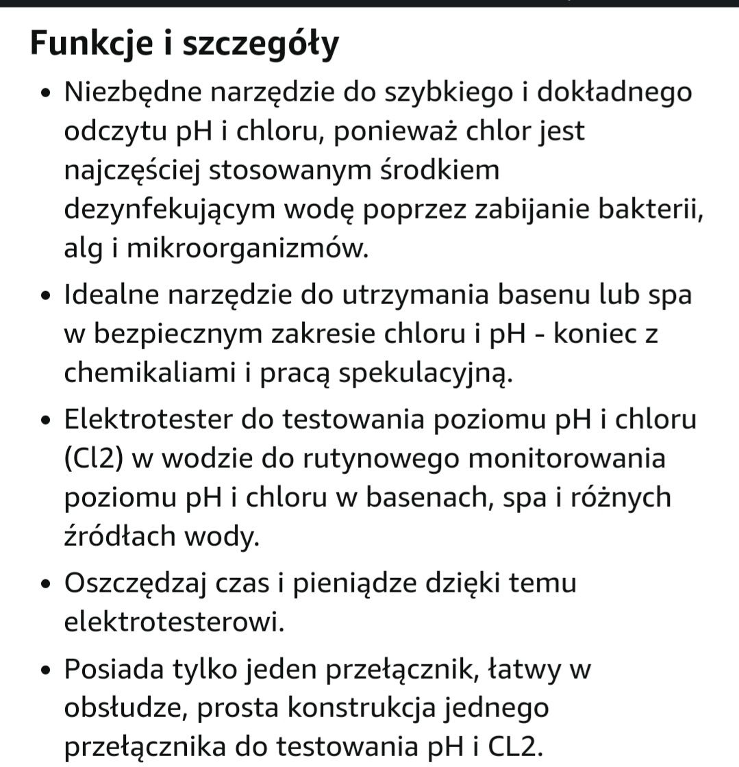 Przenośny miernik jakości wody