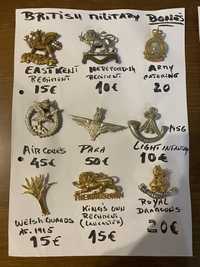 Insignias militares Exército Britanico