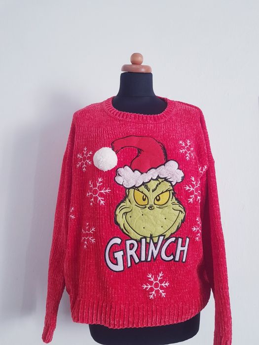 Sweter damski marki THE Grinch rozmiar L/XL.