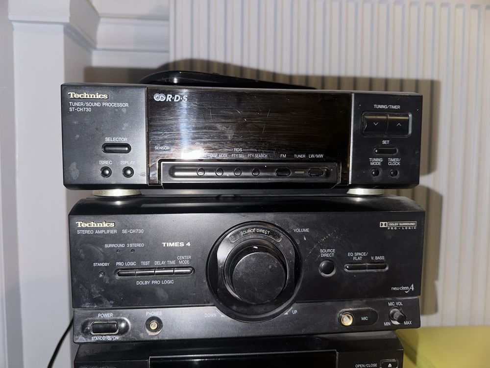 Wieża stereo technics oldschool sprawna