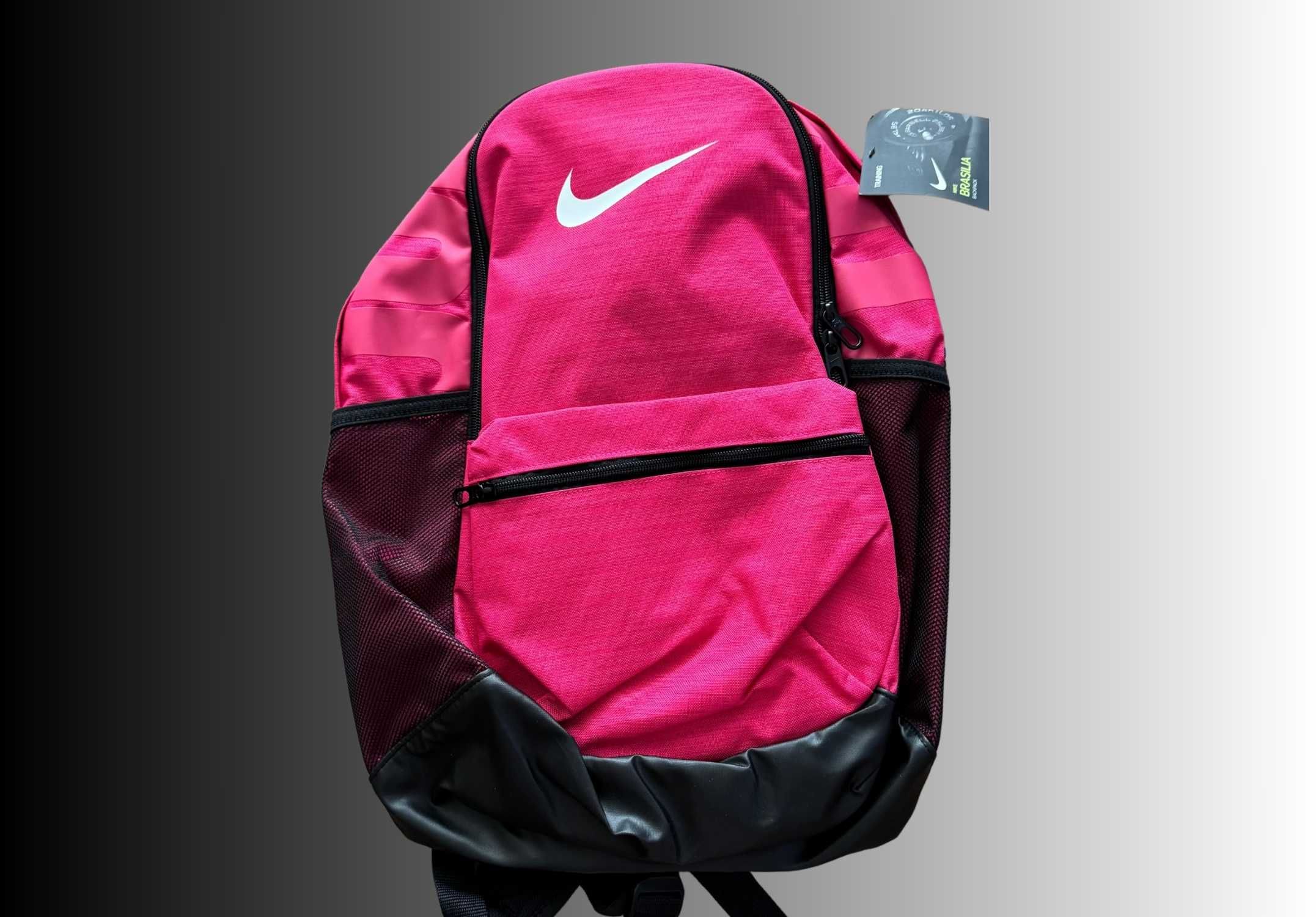 Różowy Plecak Szkolny NIKE Oryginalny Błyskawiczna Wysyłka - Sprawdź