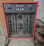 Nagrzewnica dania 18 Kw
