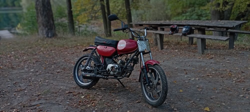 Мопед Карпати з двигуном від Дельти