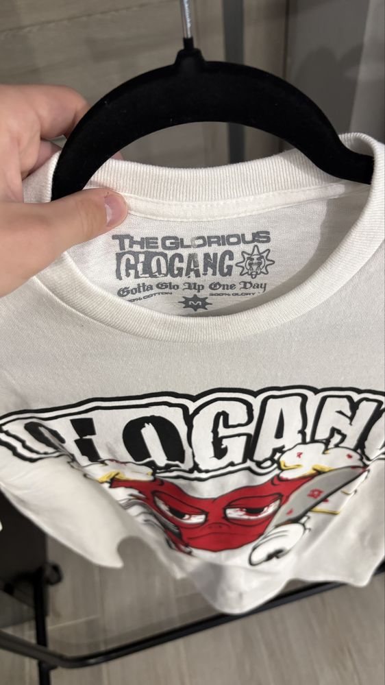 Glo gang tee white біла футболка тишка chief keef