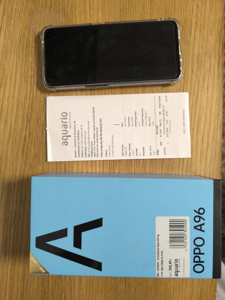 Vendo telemóvel OPPO A96 , como novo.