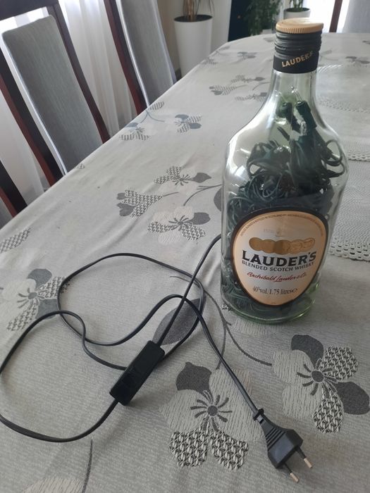 Lampka butelka whisky