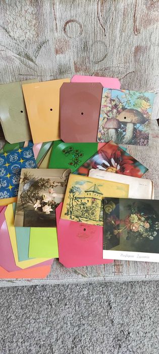 Zestaw-losowo wybrane 24 płyt winilowych-Pocztówka dzwiękowa lata'60