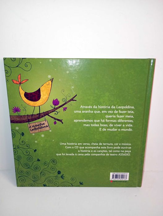 A História da Aranha Leopoldina (livro + CD)