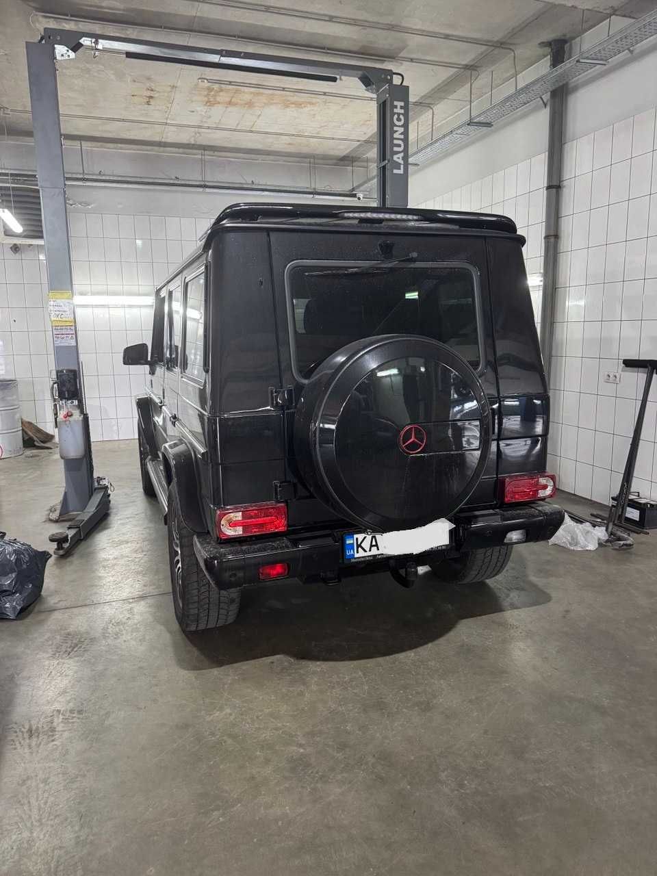 спойлер Mercedes G-class Brabus W463 G500 антикрило