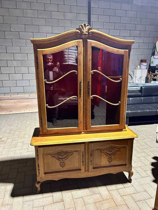 Piękna witryna styl LUDWIK XV!!!TANIO!!! STAN BDB!46