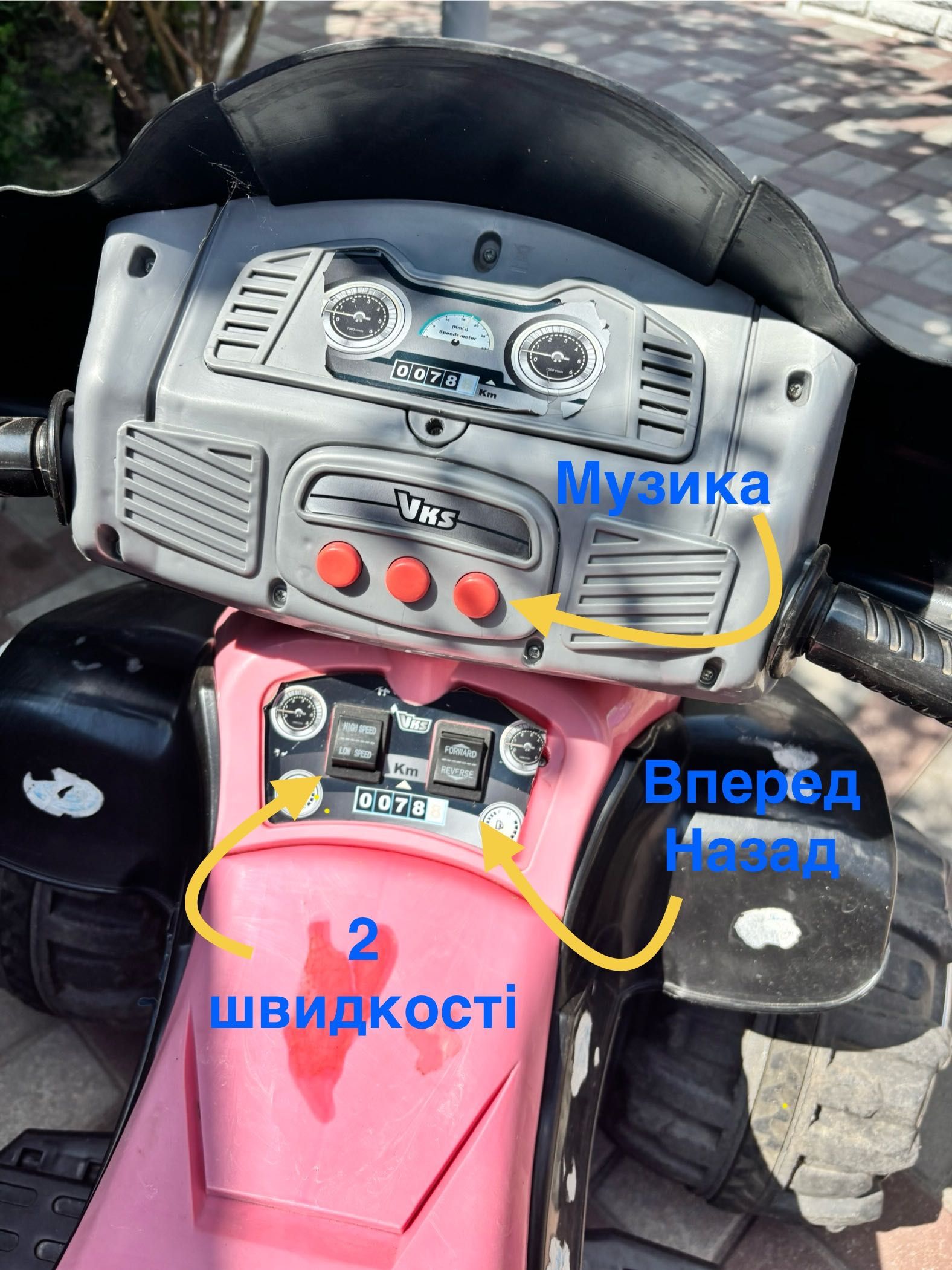Дитячий квадроцикл