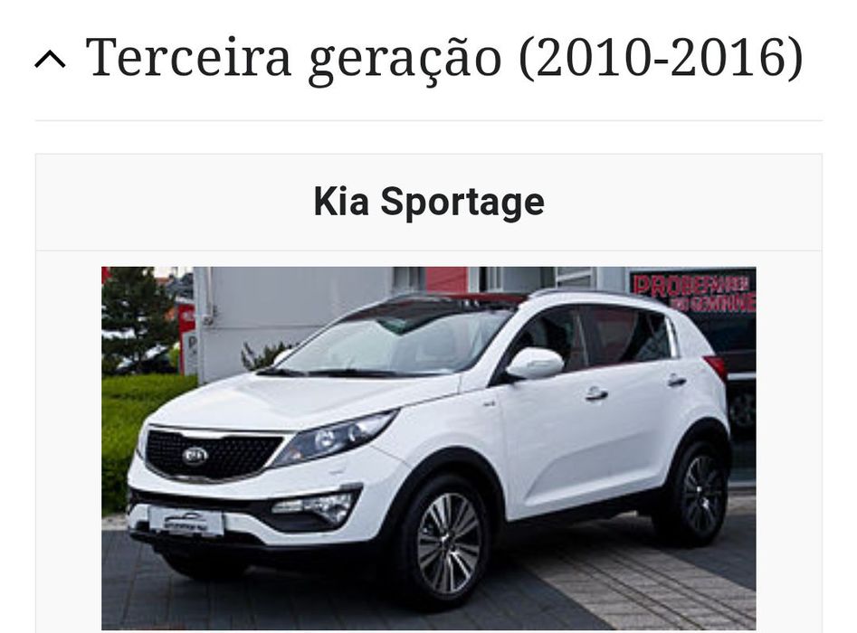 Porta Chaves Kia Sportage
