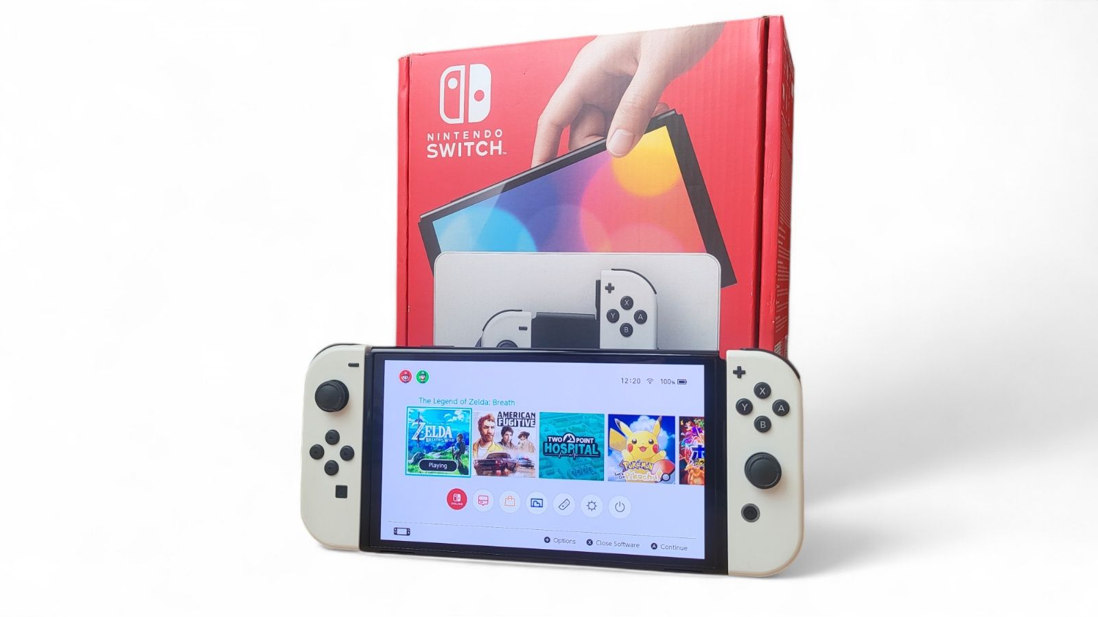 Nintendo Switch OLED CFW HWFLY PICOFLY RP2040 Atmosphere + 128GB SD