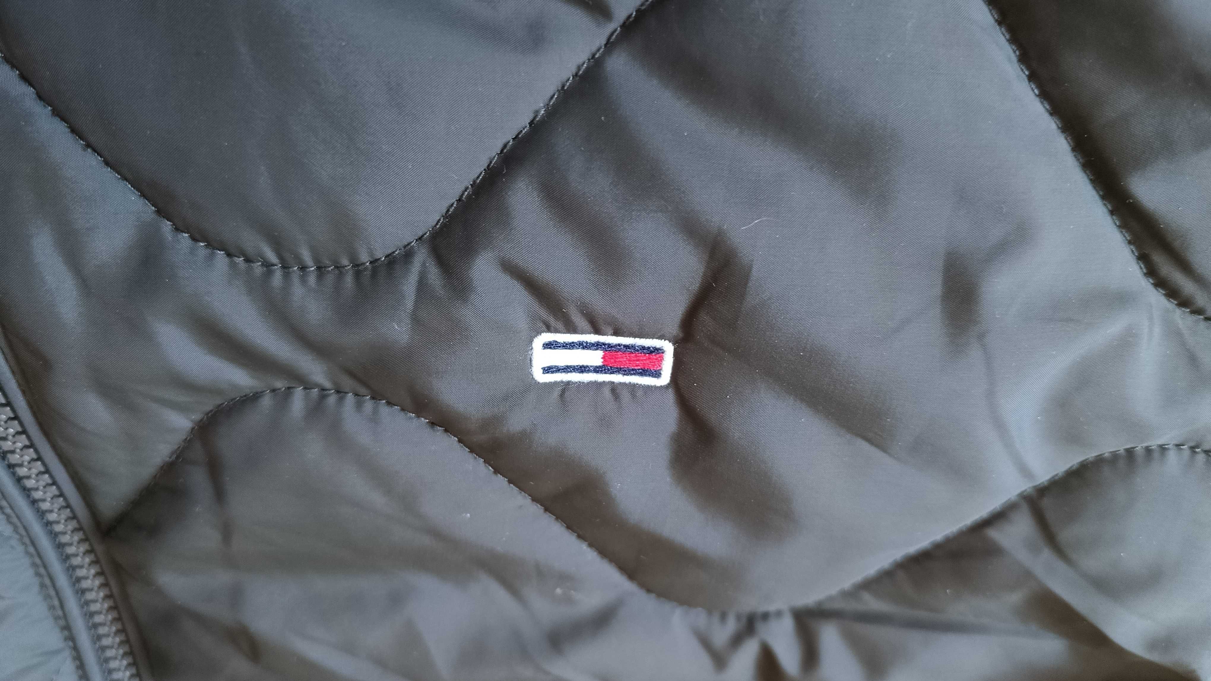 Pikowana kurtka przejściowa TOMMY JEANS r.XL stan bardzo dobry