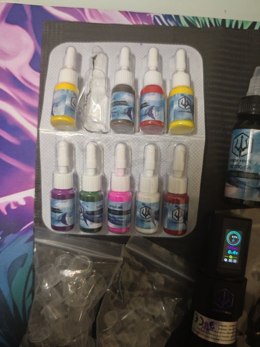 Máquina de tatuagem Posseidon + impressora de tatuagem