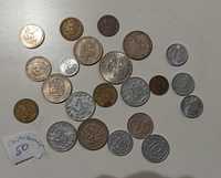 Zestaw 22 x stare monety Czechosłowacja