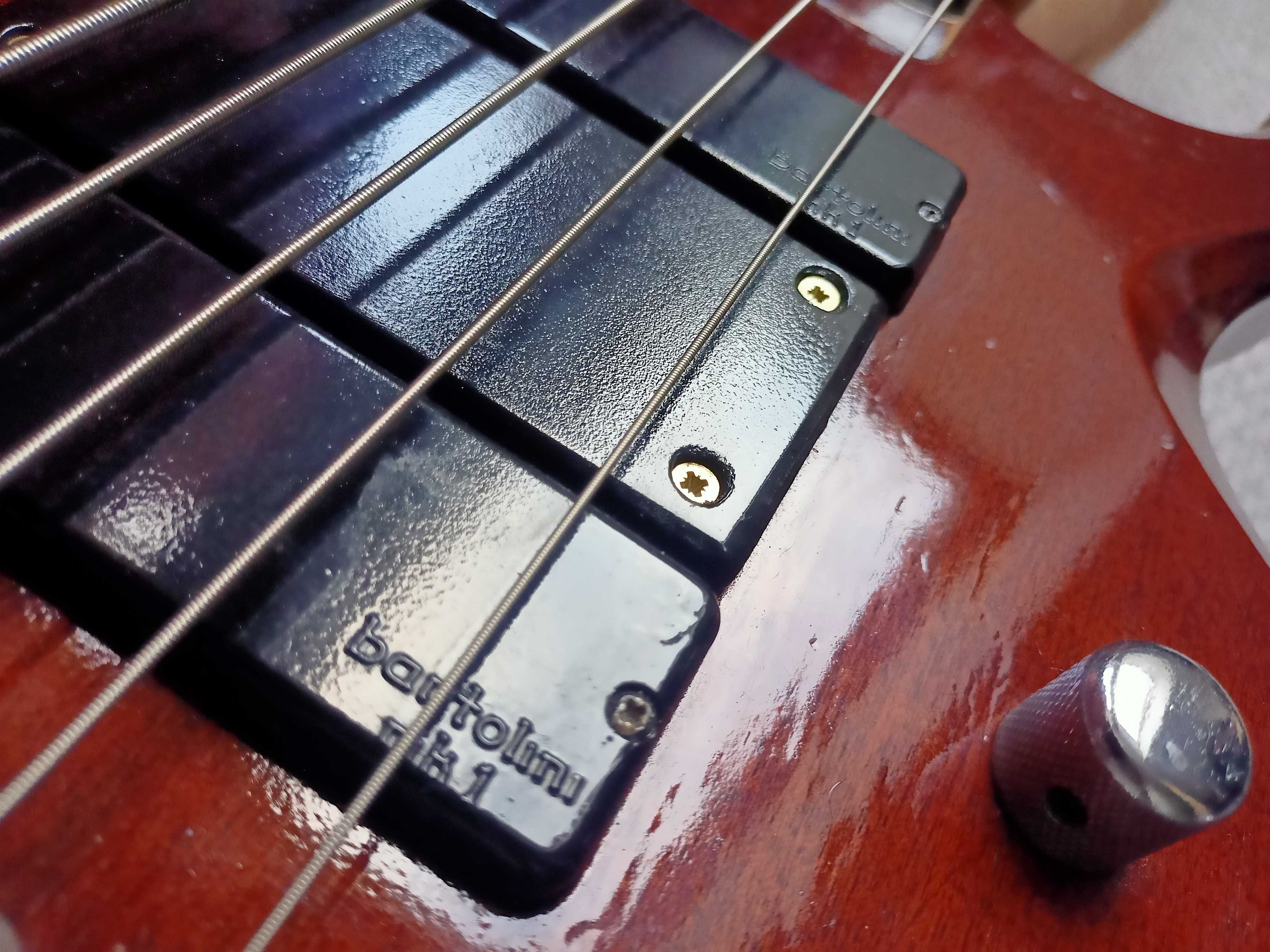Gitara basowa 5 strunowa IBANEZ BTB 555 Bartolini MK1